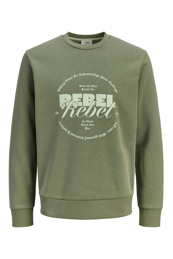 JJ REBEL Sudadera regular fit verde