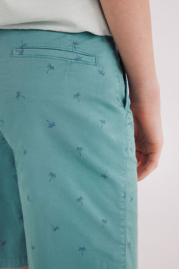 Springfield Kids Bermuda palmeras para niño coral