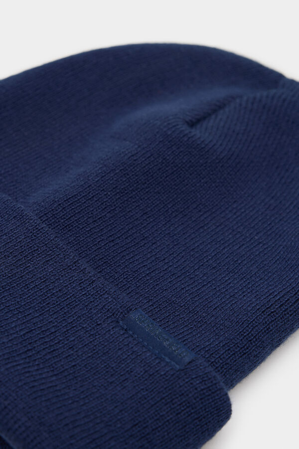 Springfield Gorro beanie b&aacute;sico azul