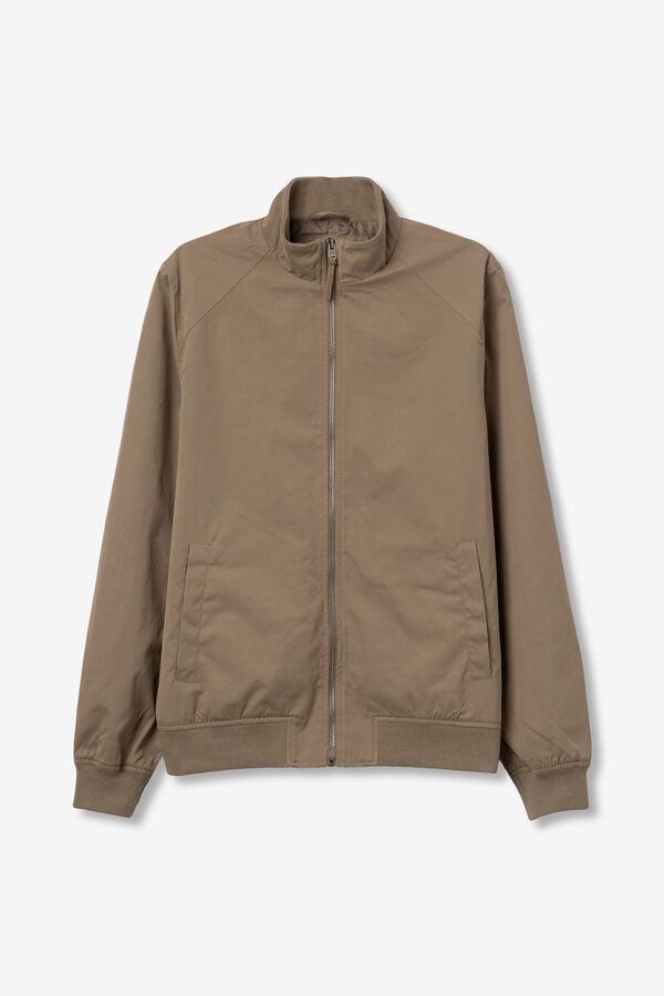 Tiffosi Chaqueta Harrington regular fit nude