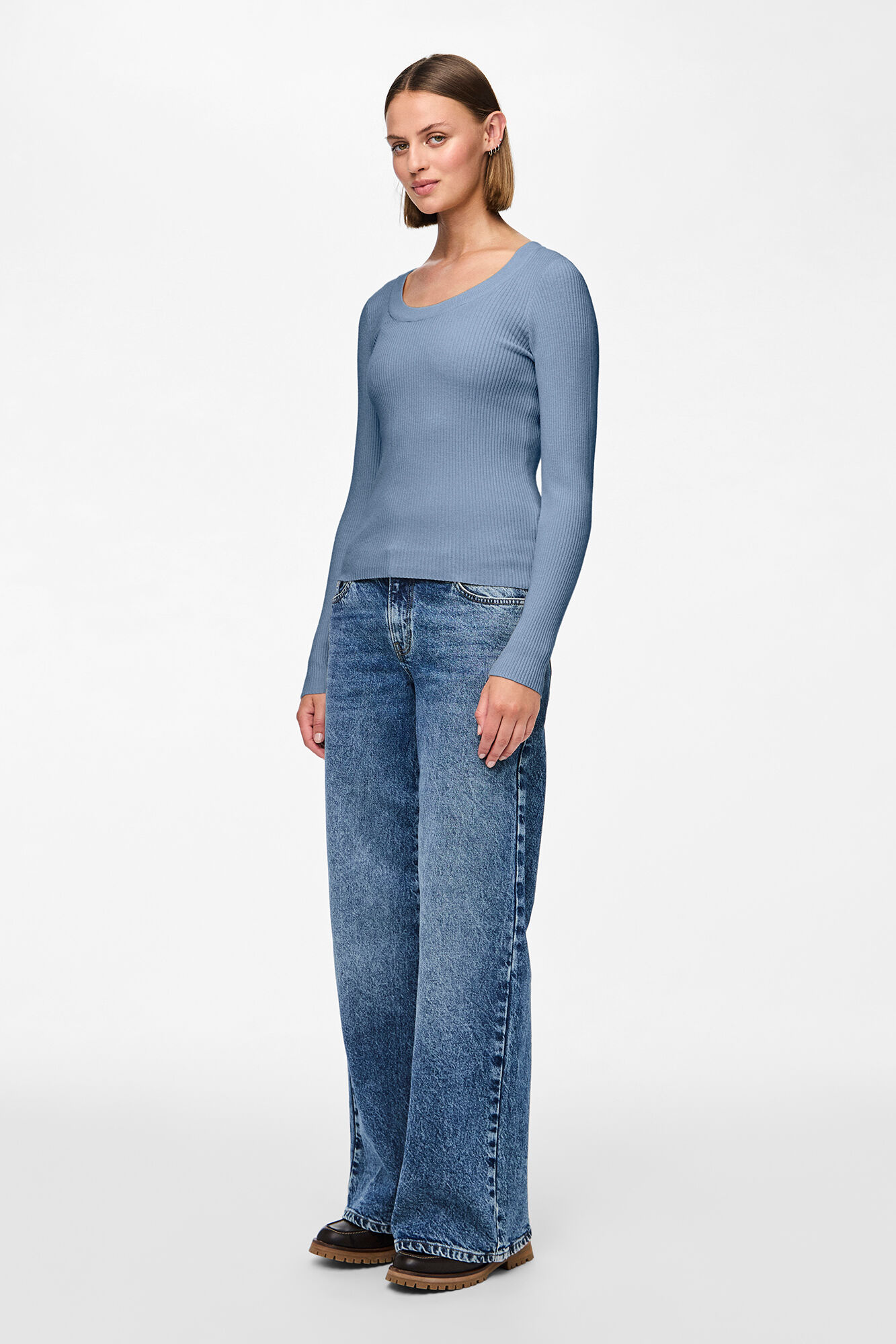 Pieces Jersey b&aacute;sico de punto