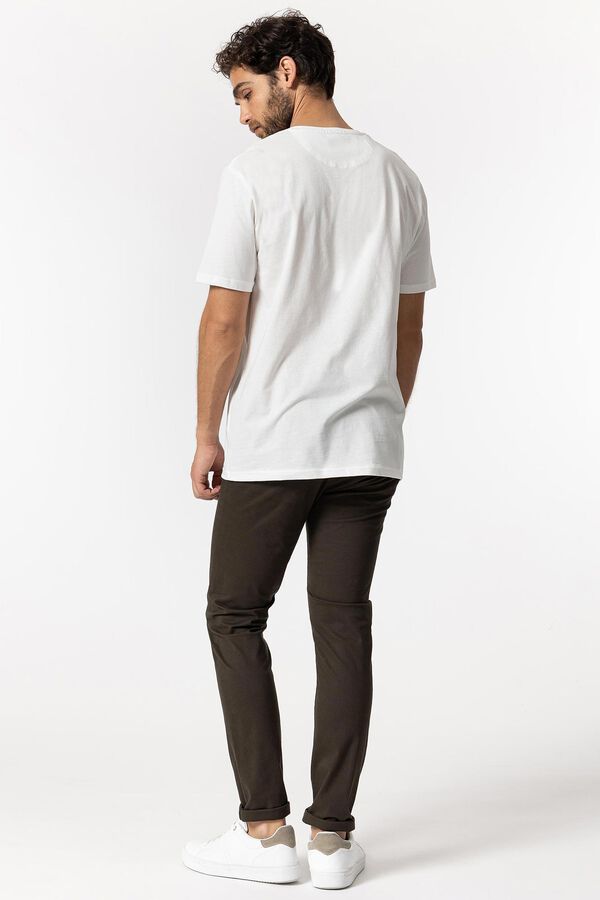 Tiffosi Pantal&oacute;n Chino Slim Fit verde