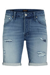 Jack & Jones Bermudas ganga regular fit azul