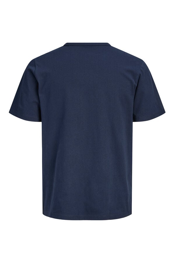 Jack & Jones PLUS Camiseta b&aacute;sica azul
