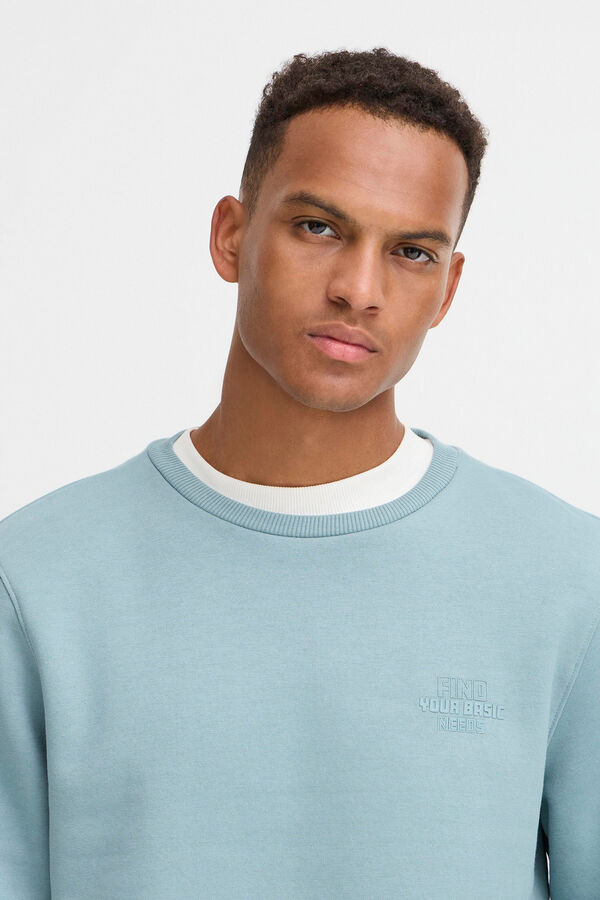 Blend Sudadera cuello redondo azul