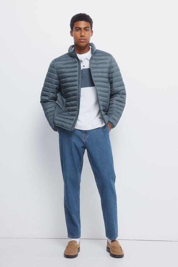 Springfield Chaqueta acolchada verde