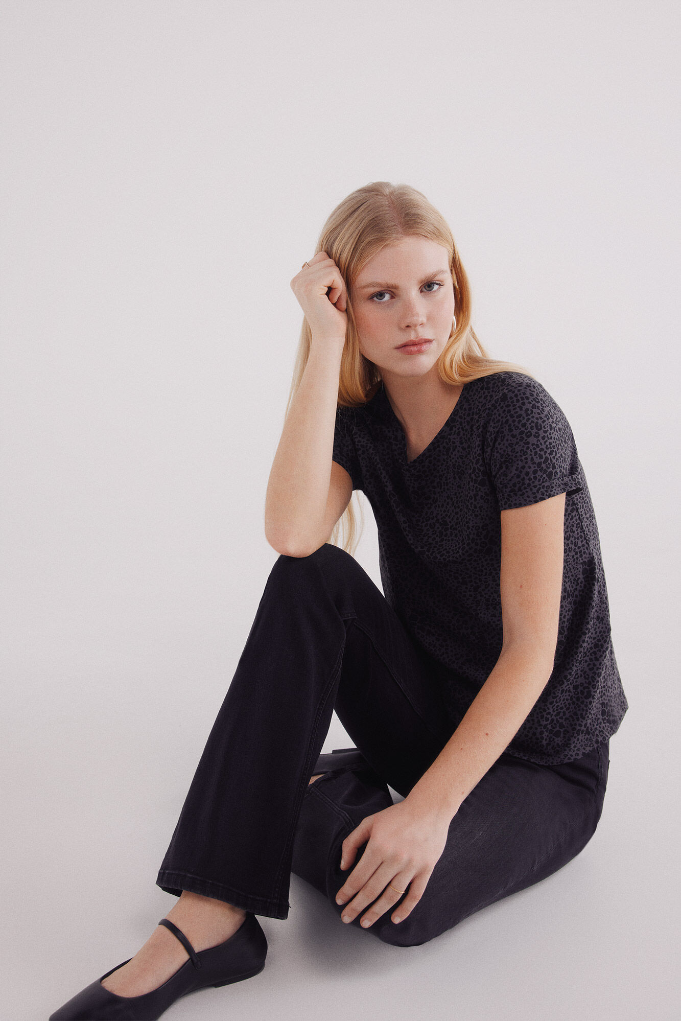 Springfield Camiseta estampado animal