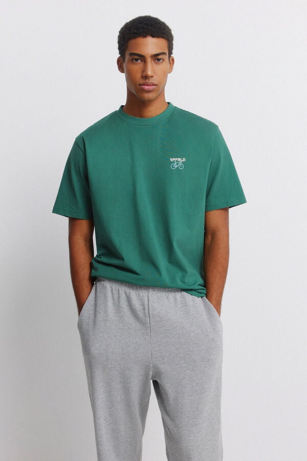 Springfield Pantal&oacute;n jogger ancho gris
