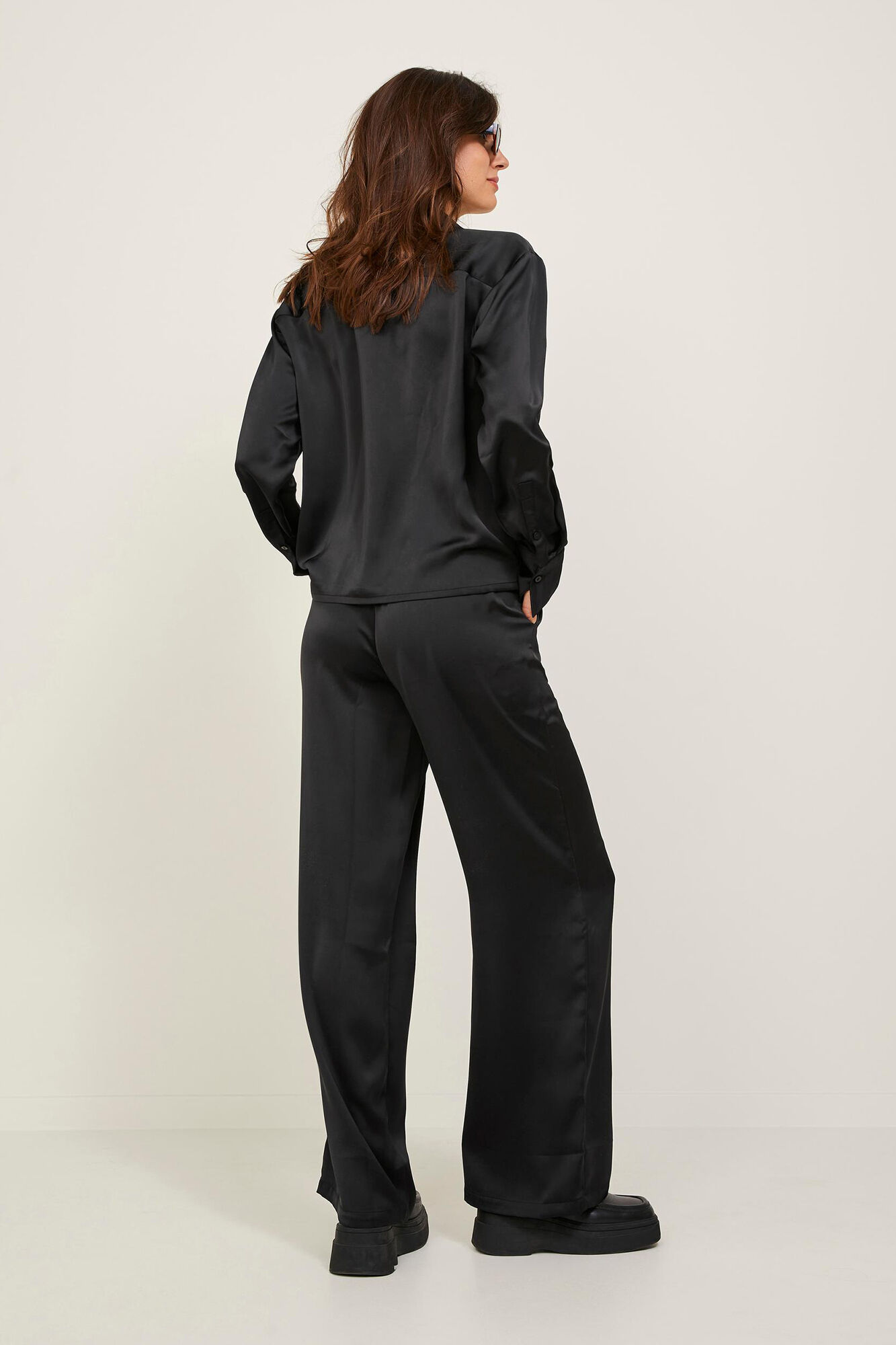 Jack & Jones Camisa satinada de manga larga