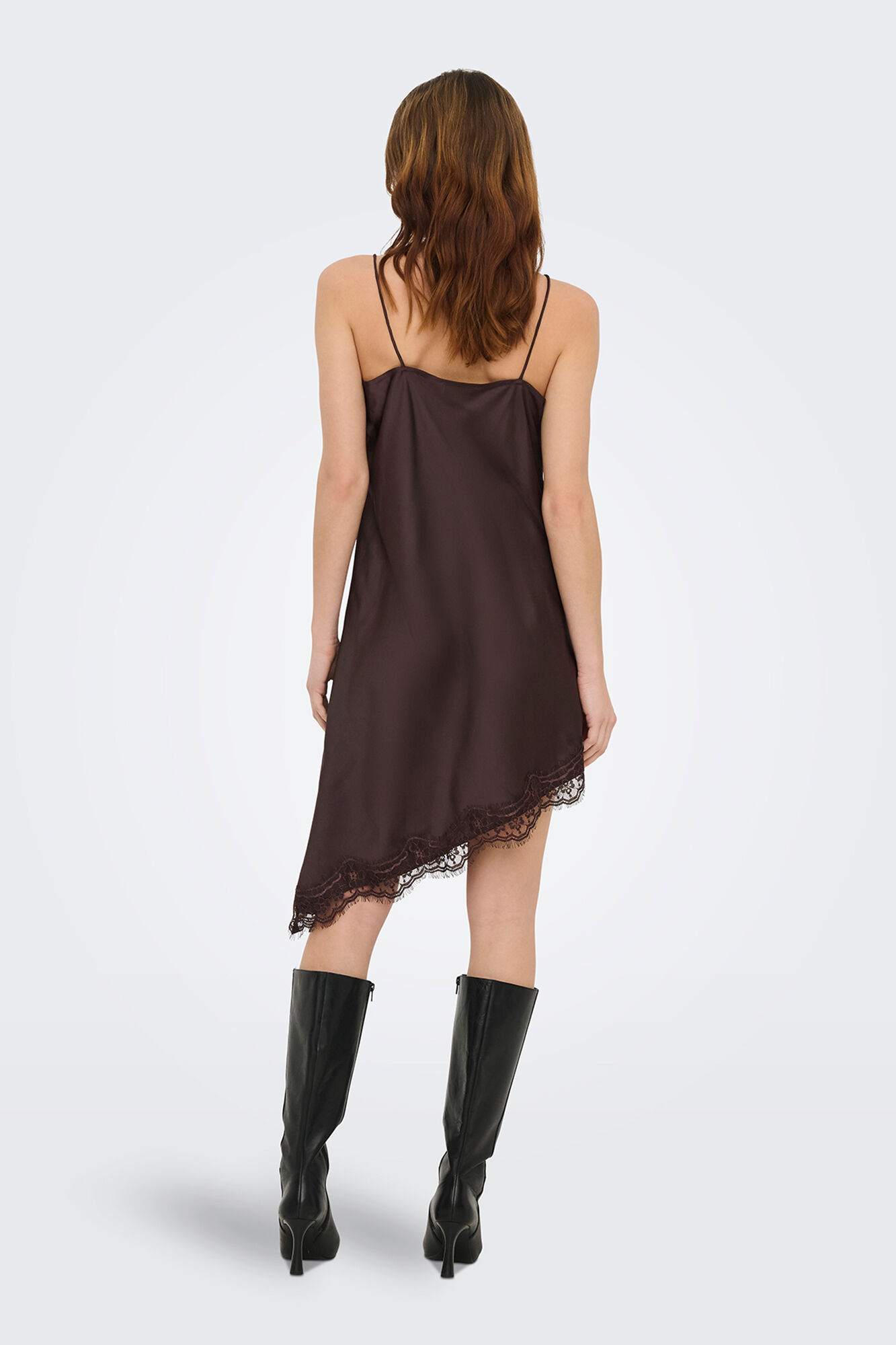 JDY Vestido corto lencero