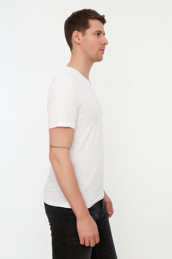 Trendyol T-shirt de manga curta  branco