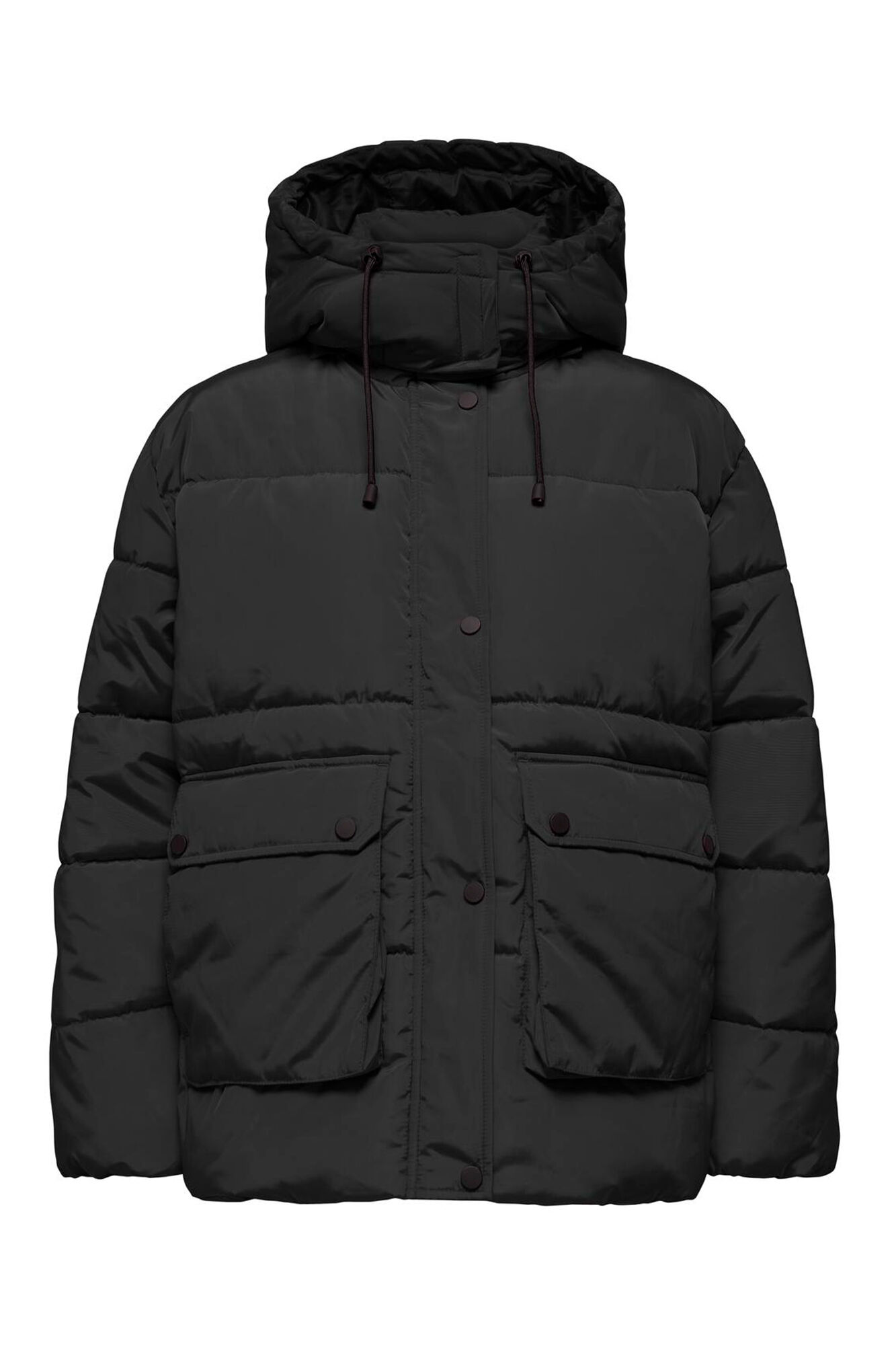 Only Casaco acolchoado com capuz