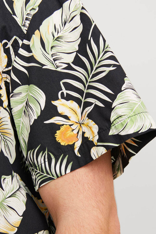 Jack & Jones PLUS Camisa slim fit negro