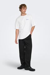 Only & Sons T-shirt de manga curta branco