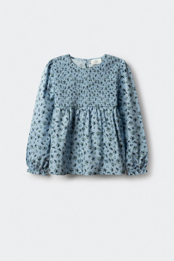 Springfield Kids Blusa manga larga ni&ntilde;a azul