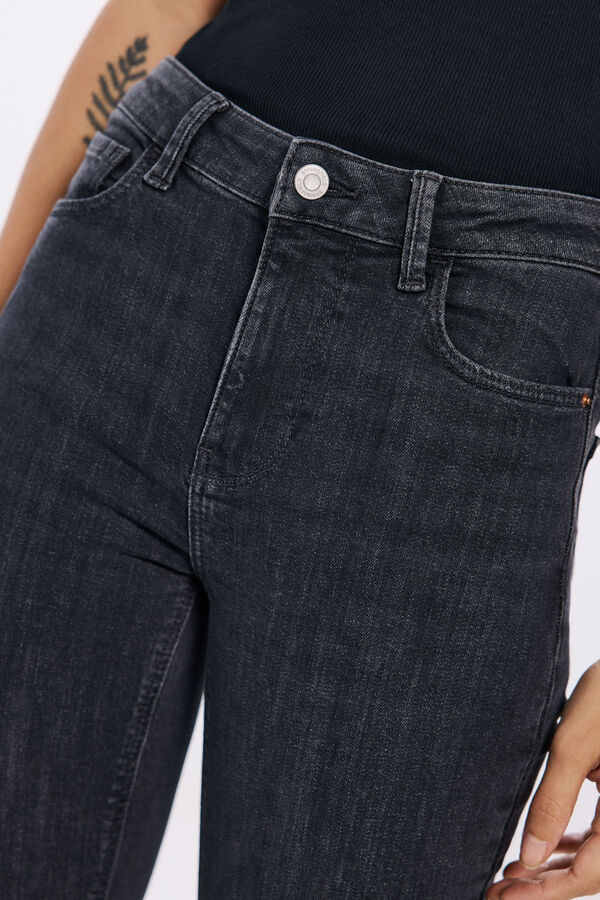 Springfield Jeans slim cropped gris