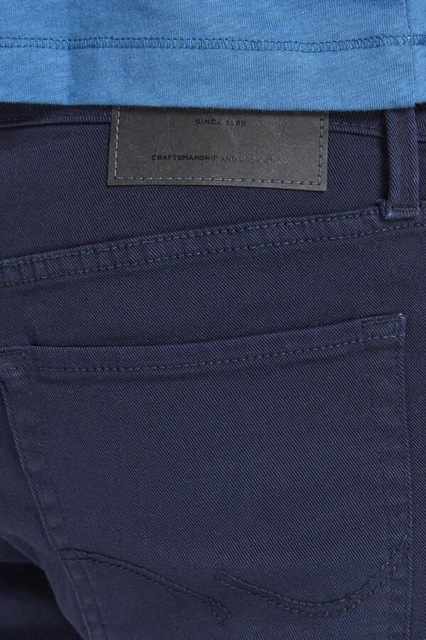 Jack & Jones Calções cinco bolsos algodão azul