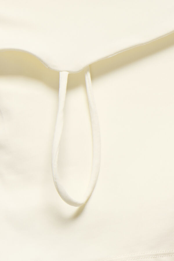 Only Girls Top de al&ccedil;as branco