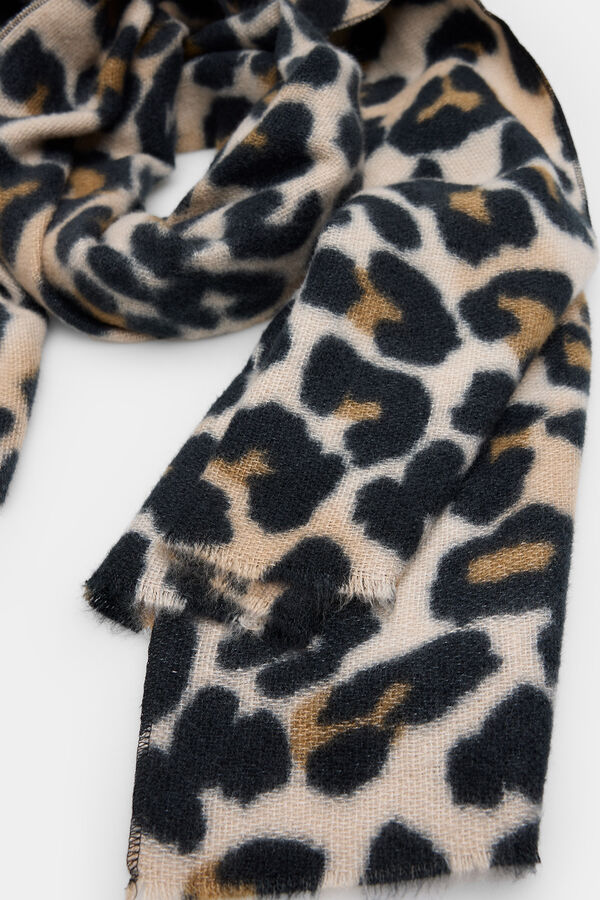 Springfield Cachecol com estampado animal cru