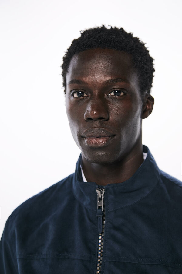 Springfield Cazadora efecto ante azul