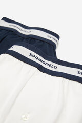 Springfield Pack 2 boxers anchos comfort negro