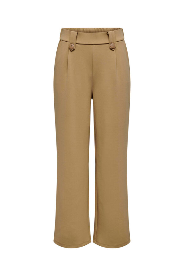 Only Anzughose f&uuml;r Damen im Palazzo-Stil verde