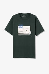 Tiffosi Camiseta Estampada blanco