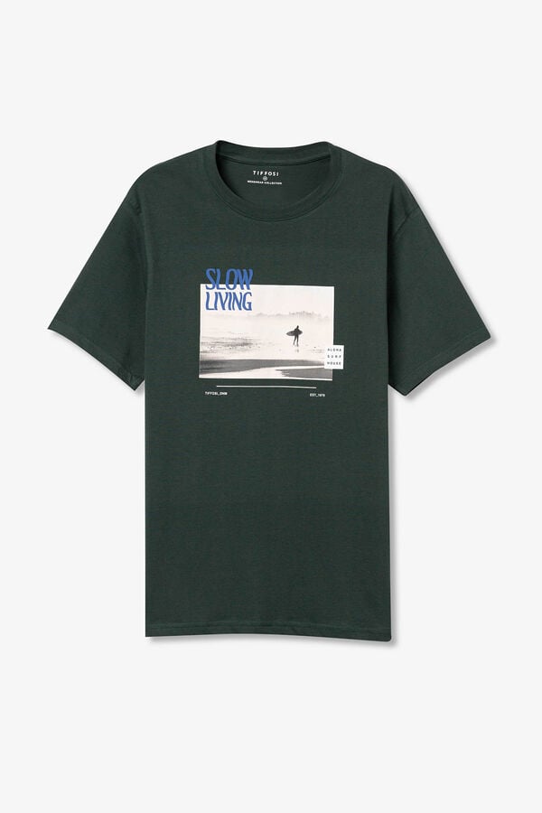 Tiffosi Camiseta Estampada blanco