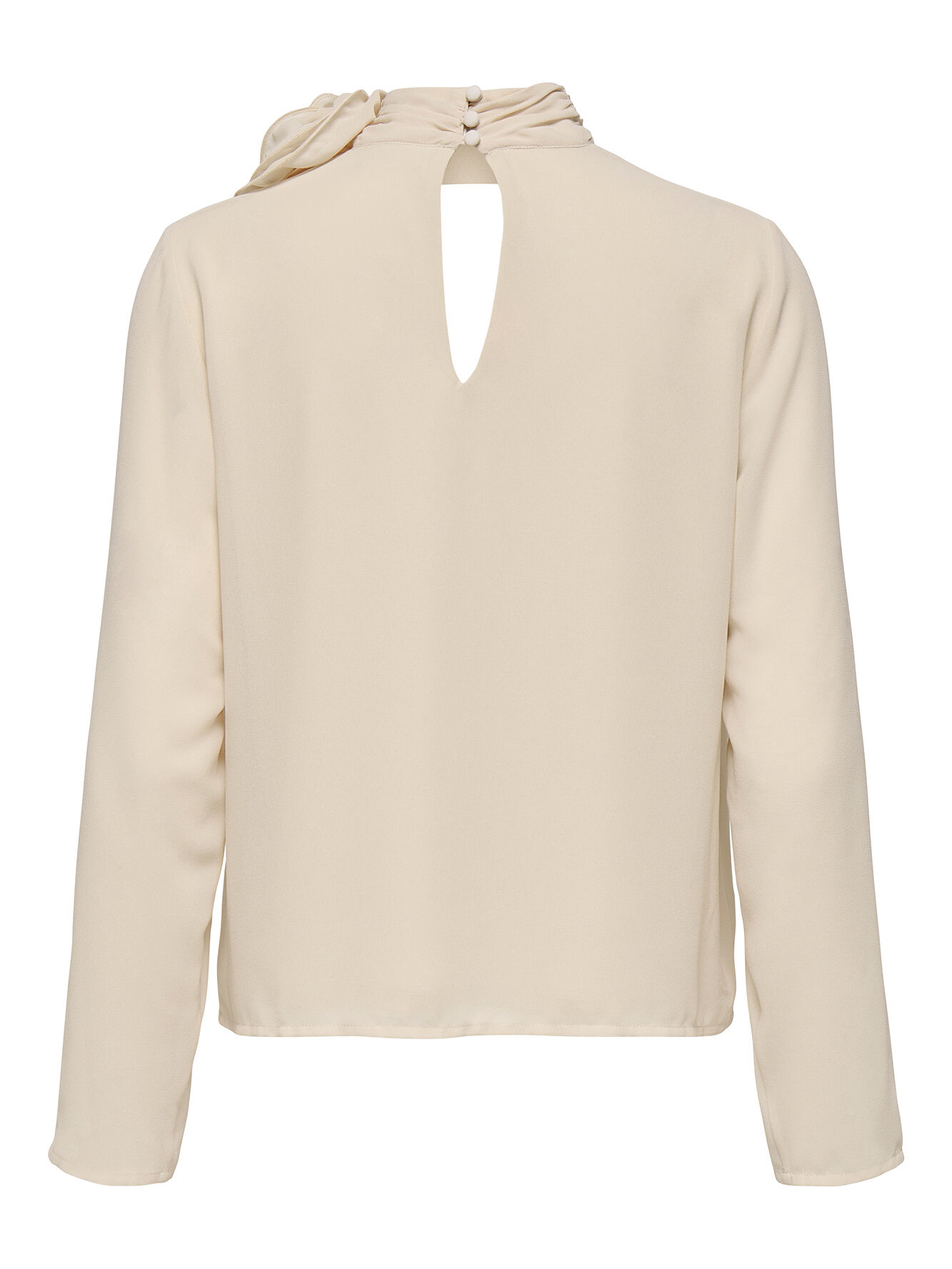 JDY Blusa floral de manga comprida