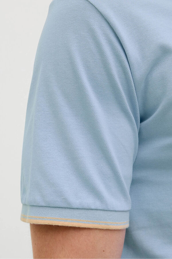JJ REBEL Polo regular fit azul