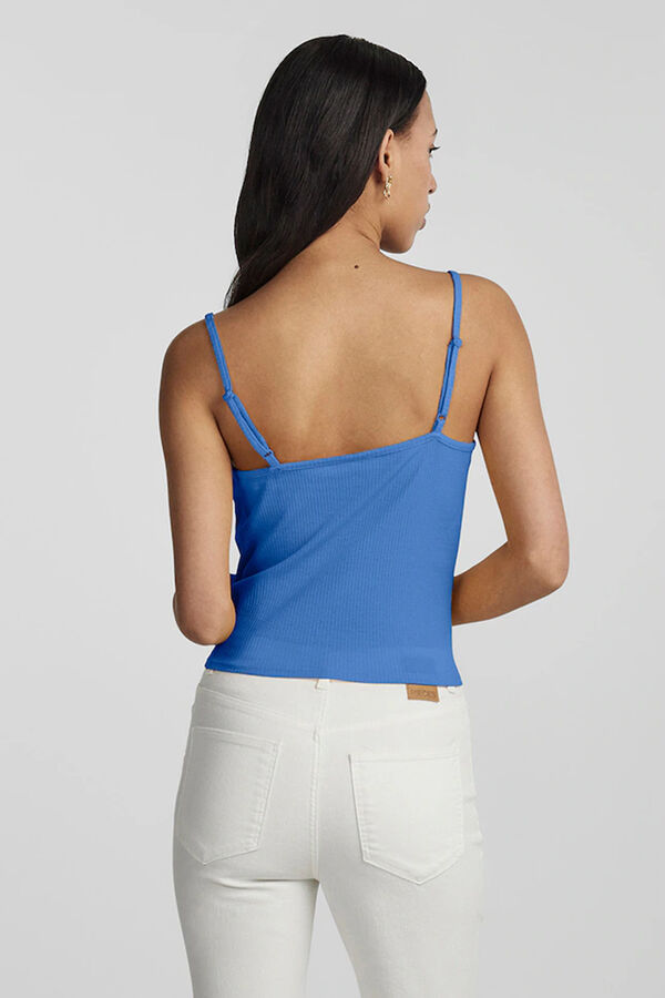 Pieces Top de tirantes. azul
