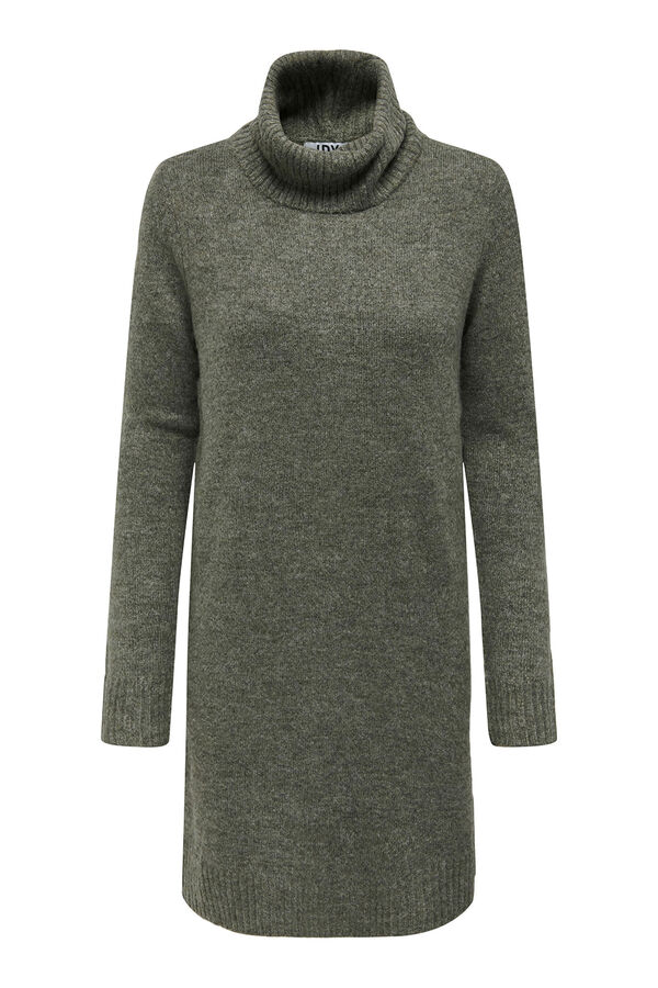 JDY Vestido curto de malha verde