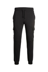 Springfield Pantalón cargo deporte regular fit negro