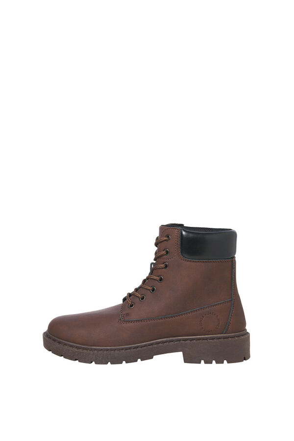 Jack & Jones Botas estilo monta&ntilde;a marr&oacute;n