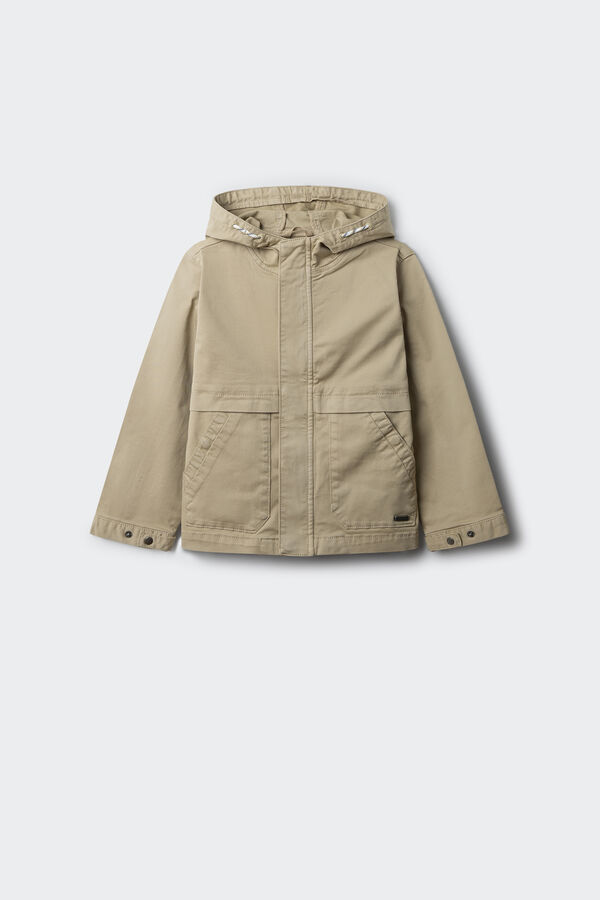 Springfield Kids Parka algodonera ni&ntilde;o beige