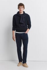 Springfield Pantal&oacute;n 5 bolsillos lavado slim fit azul