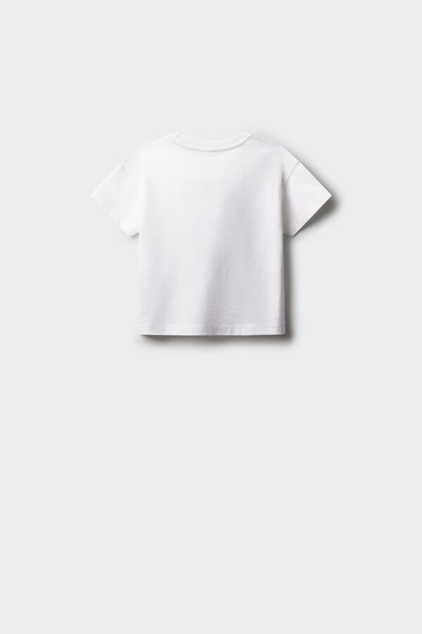 Springfield Kids Camiseta cereza niña blanco