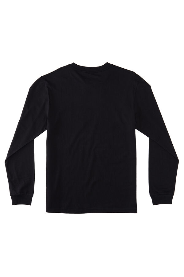 DC Shoes Camiseta de Manga Larga para Hombre negro