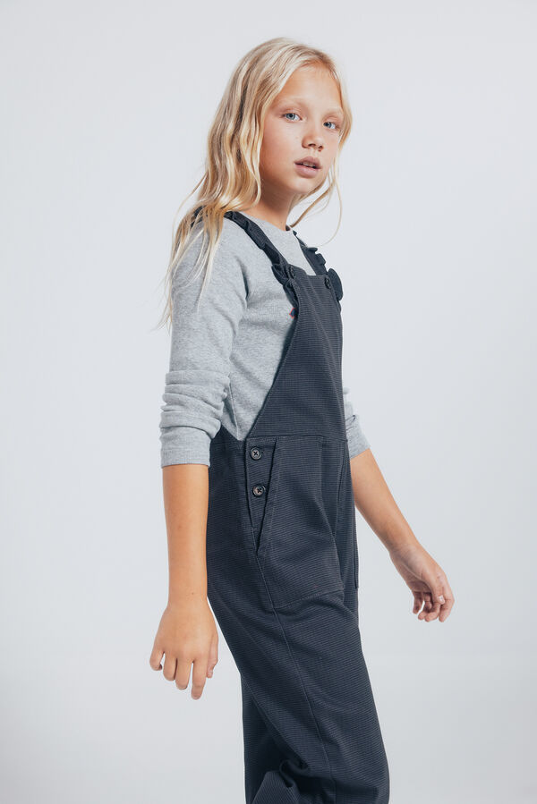 Springfield Kids Peto Cuadros ni&ntilde;a gris