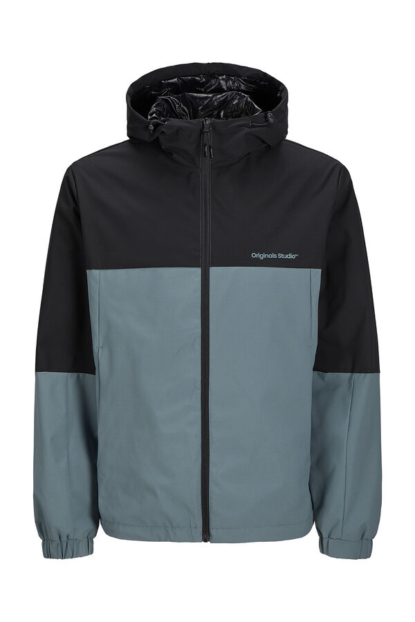 Jack & Jones Chaqueta cortavientos capucha negro