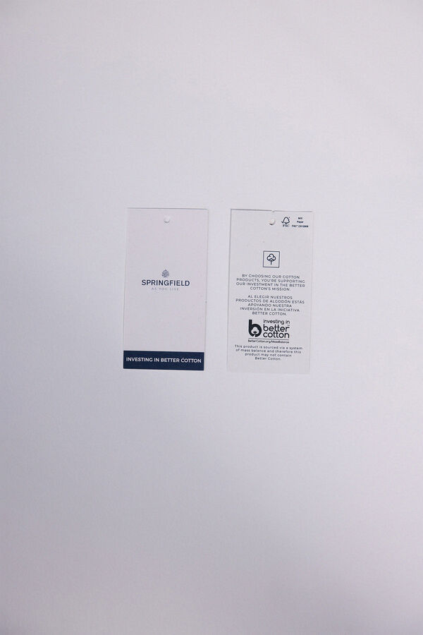 Springfield Jersey cremallera bloque color gris