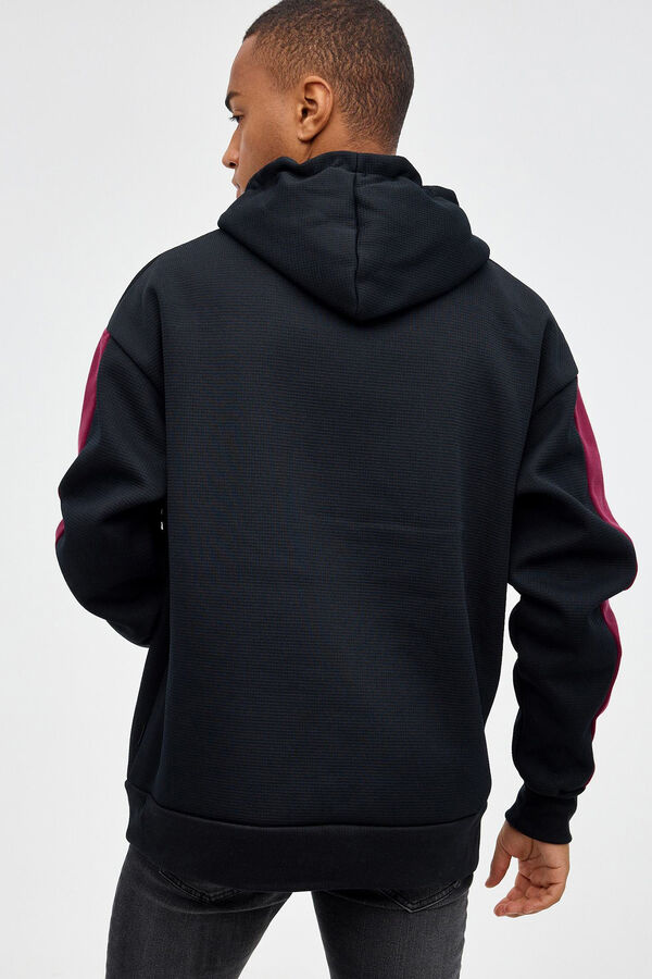 Inside Sudadera Con Capucha negro