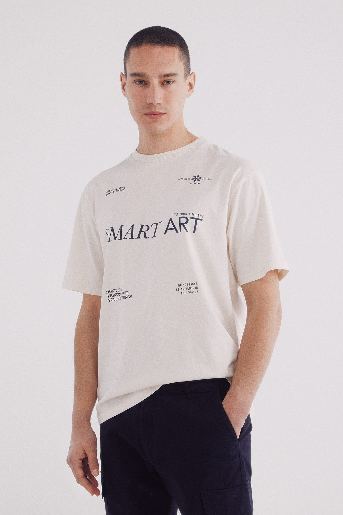 Springfield Camiseta smart art