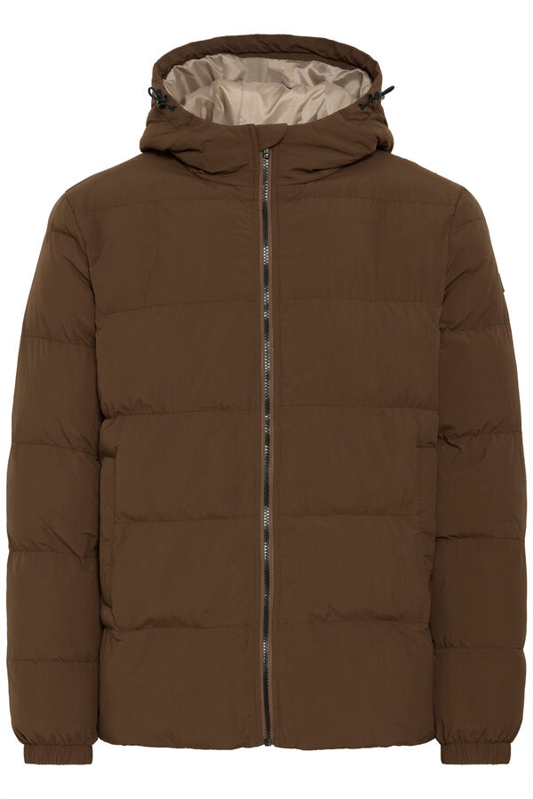 Blend Casaco acolchoada castanho