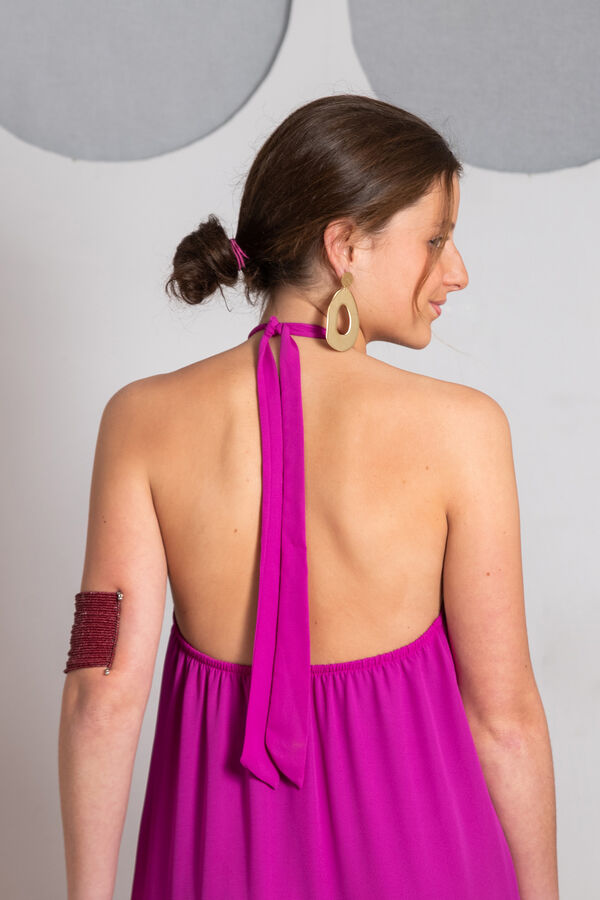 Cul Sac Vestido Ucrania Fucsia fucsia