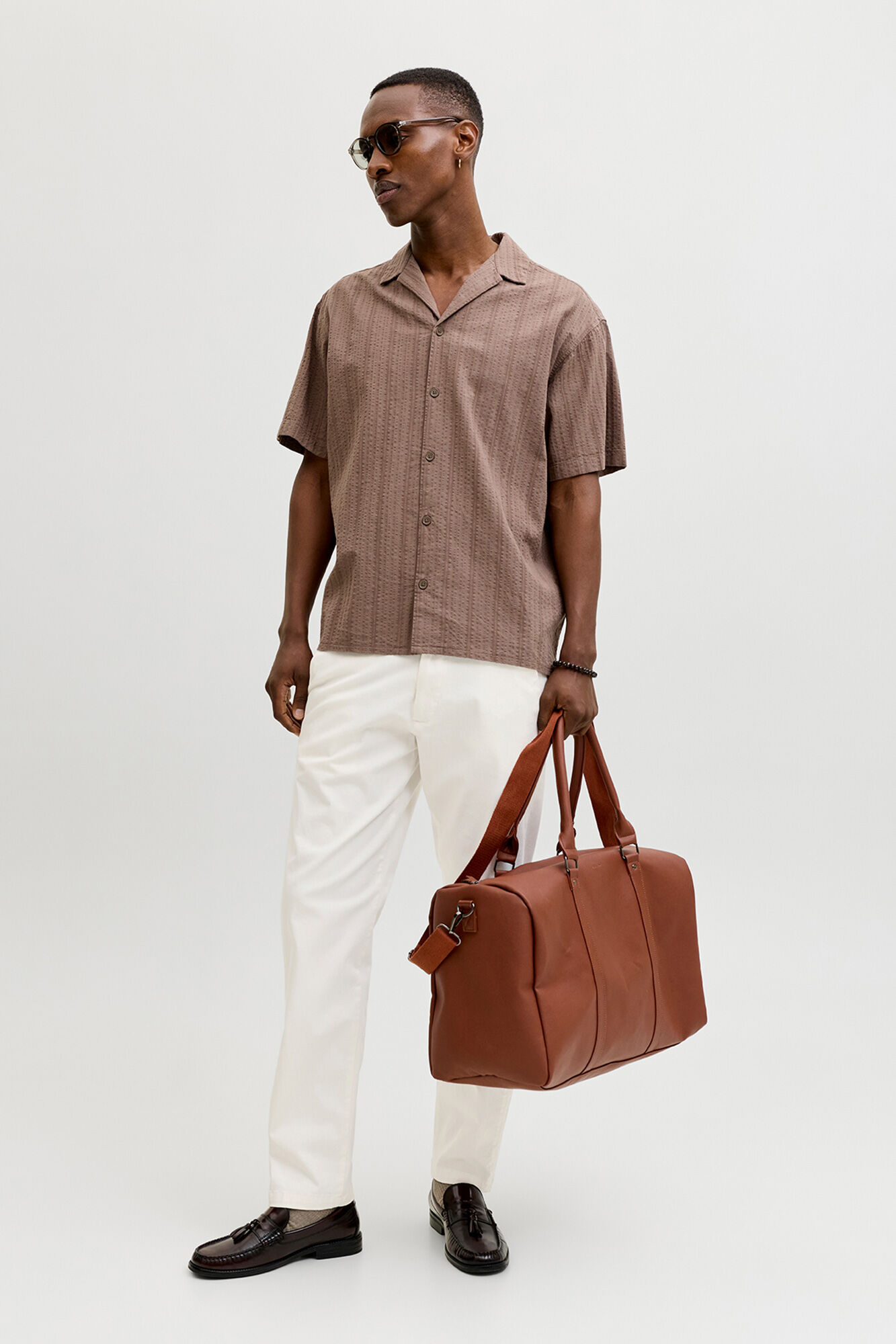 Jack & Jones Pantal&oacute;n chino relaxed tiro medio