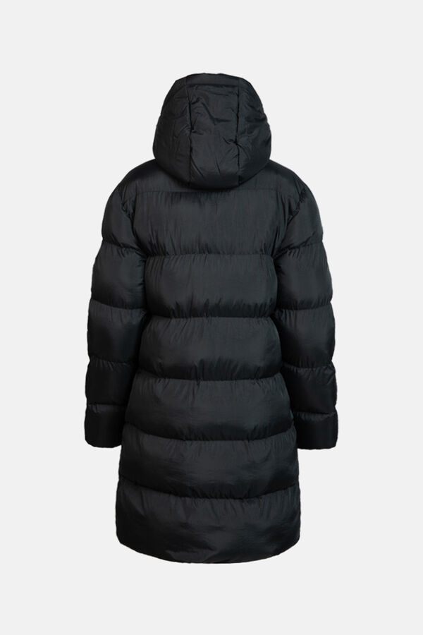 Izas Sobretudo de fibra longa preto