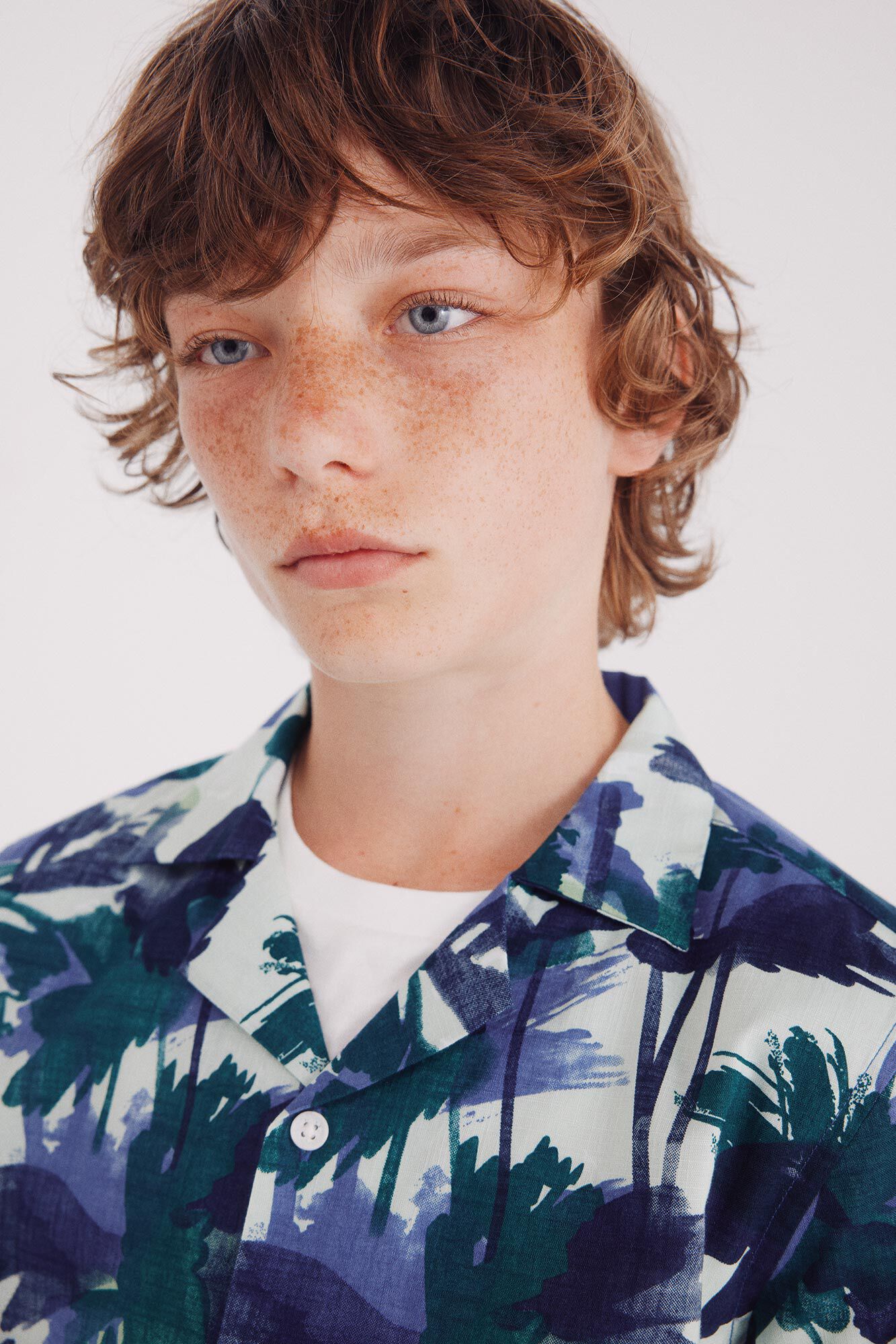 Springfield Kids Camisa flores menino