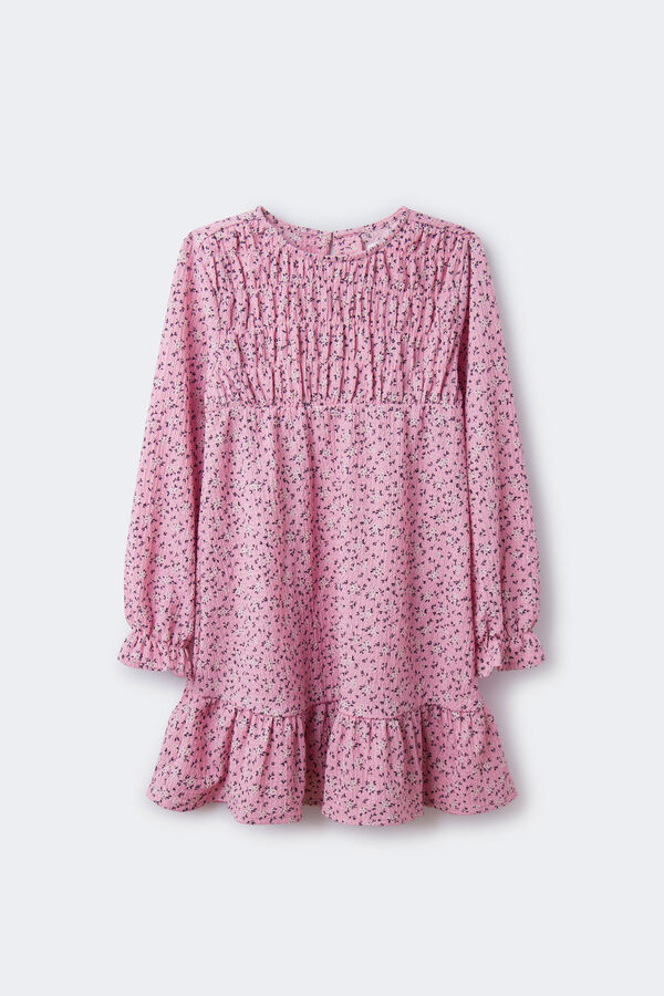 Springfield Kids Vestido floral rosa ni&ntilde;a rosa