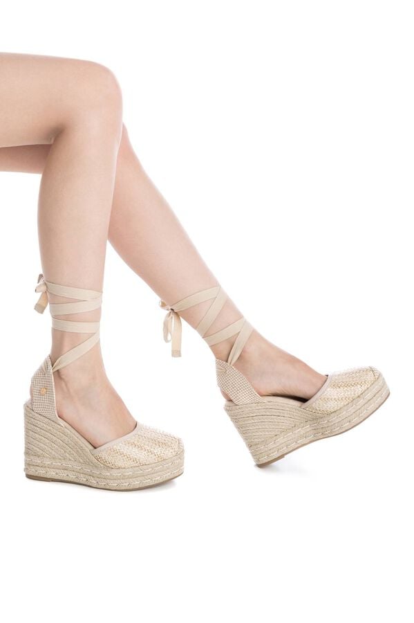 XTI alpercata femininas tipo valenciana bege